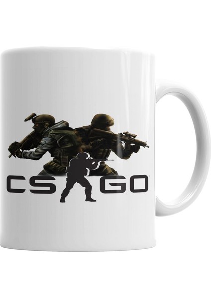 Counter Strike Csgo Kupa Bardak Porselen