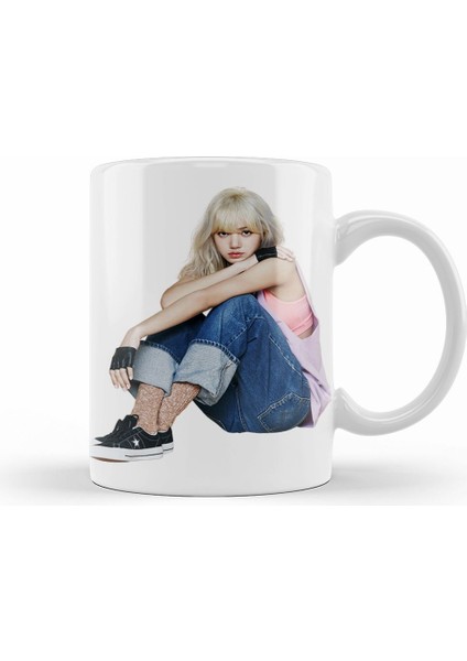 Lisa Blackpink 0 Kupa Bardak Porselen