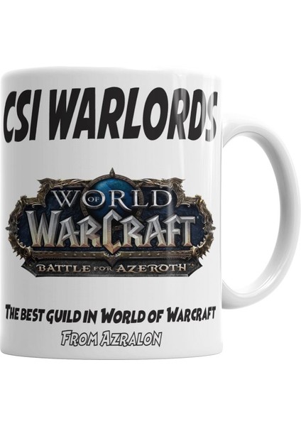 World Of Warcraft Csı Warlords Kupa Bardak Porselen