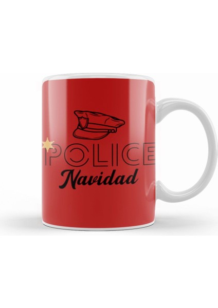 Police Gift Idea Funny Saying Quote Kupa Bardak Porselen