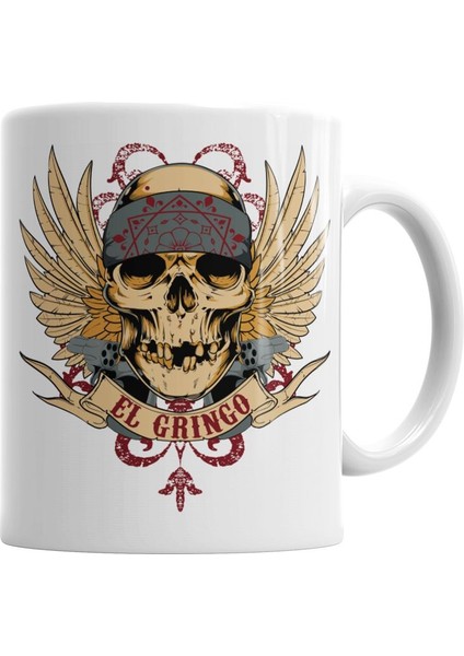 Gringo El Grıngo Kupa Bardak Porselen