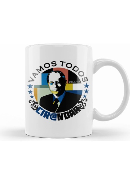 Cirania Cir@ndar Poparte Kupa Bardak Porselen