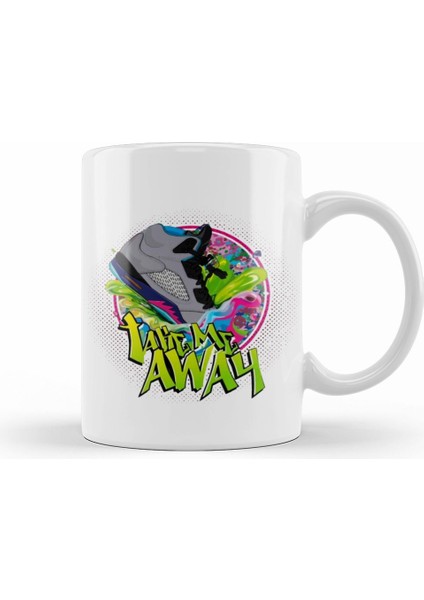 Air Jordan 4 Flowers Kupa Bardak Porselen