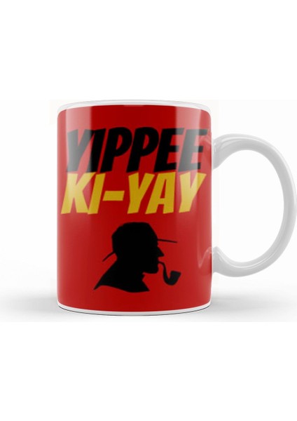 Yippee Ki Yay Mother Fucker Quote 2022 Kupa Bardak Porselen