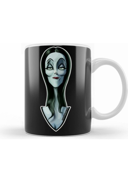 Morticia The Ultimate Goth Wife Kupa Bardak Porselen