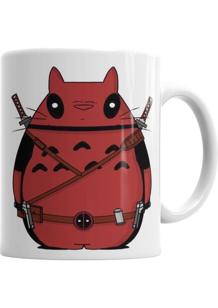 Totoro Deadpool Death Note One Piece Tokyo Ghoul Kaneki Miyazaki Hellsing Gintama Kupa Bardak Porselen