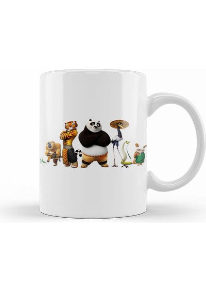 Kung Fu Panda Friends Kupa Bardak Porselen