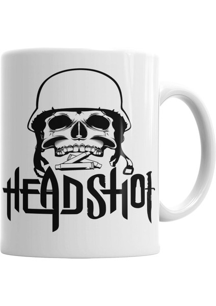 Head Shot Two Kupa Bardak Porselen