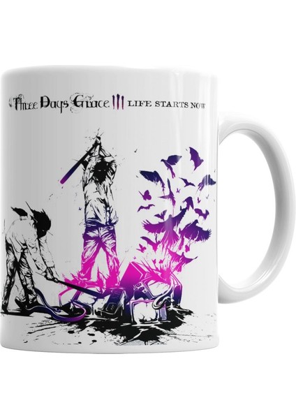 Thug Life Köpek Pug Life Kupa Bardak Porselen