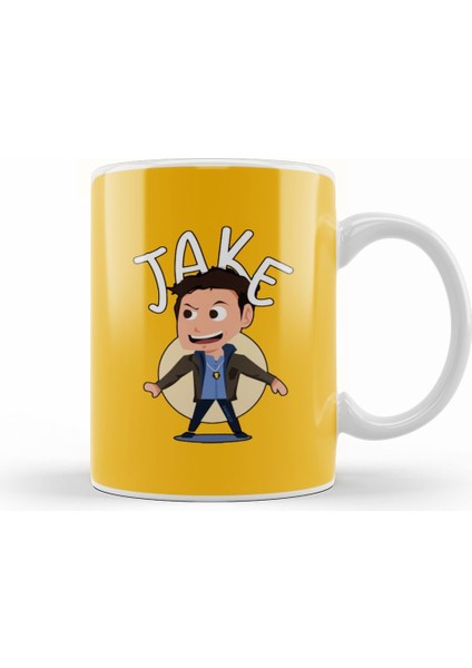 Brooklyn Nine Nine Jake Peralta Kupa Bardak Porselen