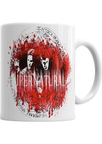 Supernatural Bedava Kargo Winchester Kupa Bardak Porselen