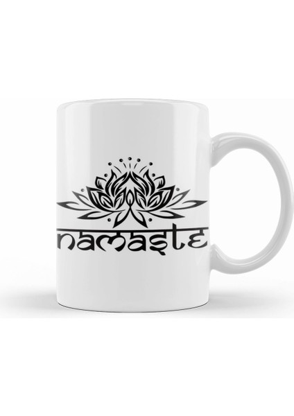Namaste Yoga Kupa Bardak Porselen