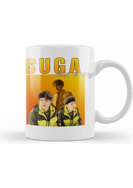 Bts Suga Min Yoongi Kupa Bardak Porselen