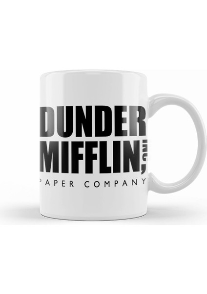 Dunder Mifflin World's Best Boss The Office Tv Show Kupa Bardak Porselen