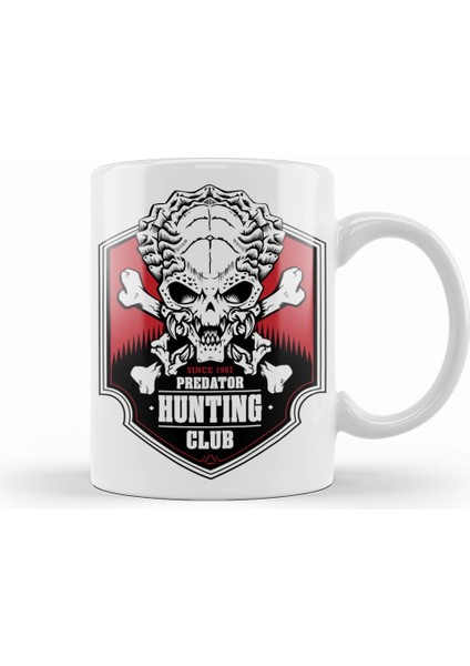 Predator Hunting Club Kupa Bardak Porselen
