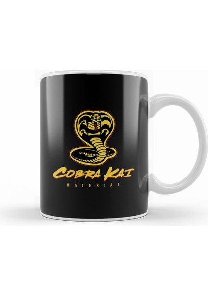 Cobra Kai Material Kupa Bardak Porselen