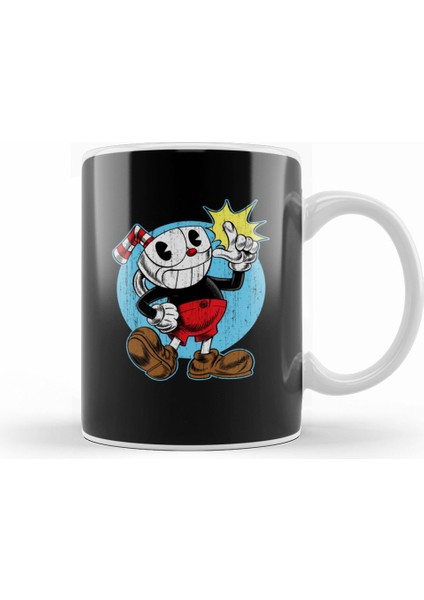 Cuphead 09 Kupa Bardak Porselen