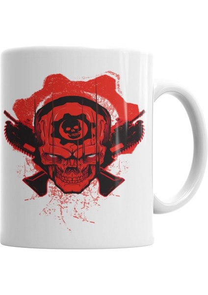Lancer Na Carveira Gears Of War Kupa Bardak Porselen