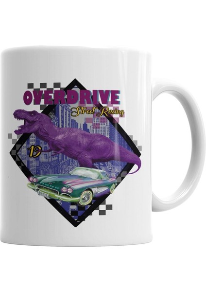 Overdrıve Kupa Bardak Porselen