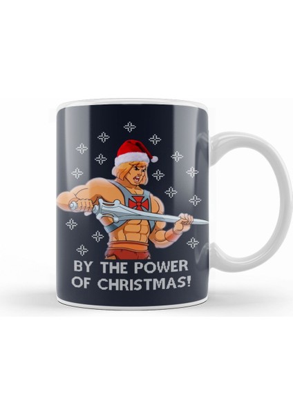 He Man By The Power Of Christmas Mug Kupa Bardak Porselen