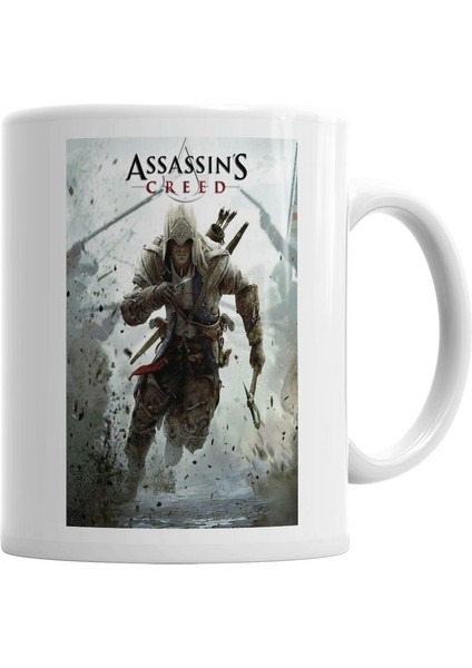 Assassin's Creed Ik Kupa Bardak Porselen