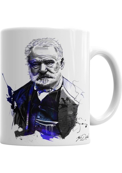 Victor Hugo Kupa Bardak Porselen