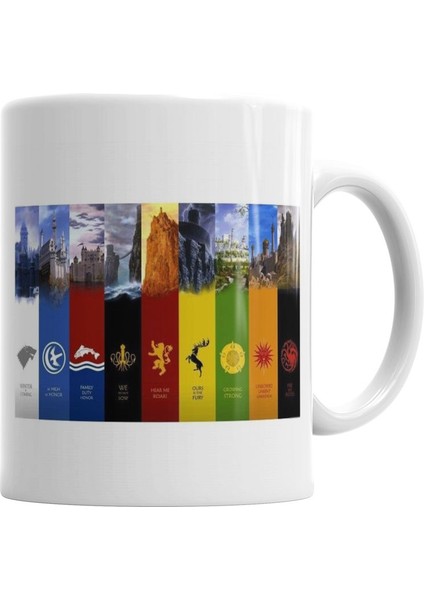 Game Of Thrones 02 Kupa Bardak Porselen