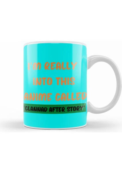 Anıme Quotes Style Lover Sayings Word Gift Kupa Bardak Porselen