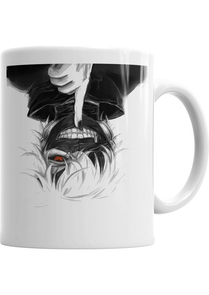 Kaneki Tokyo Ghoul Kupa Bardak Porselen