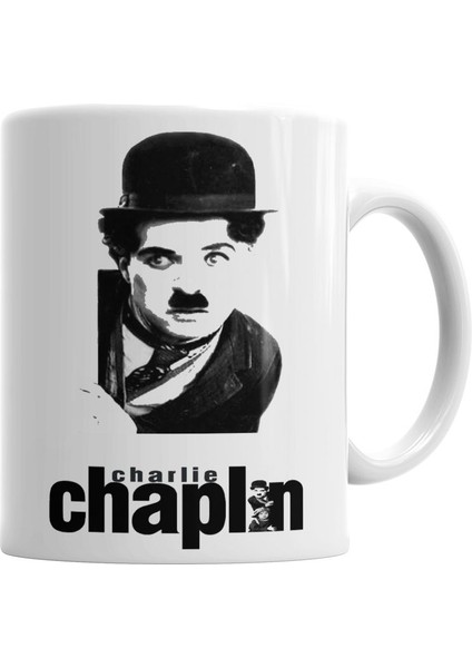 Charlie Chaplin Kupa Bardak Porselen