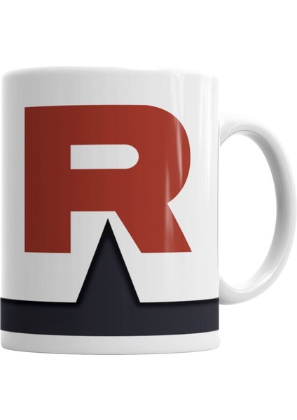 Pokemon Esquipe Rocket Kupa Bardak Porselen