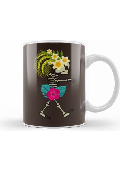 Bones And Botany Gift Lover Kupa Bardak Porselen