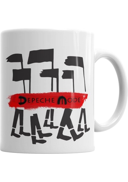 Dm Revolution Depeche Mode Kupa Bardak Porselen