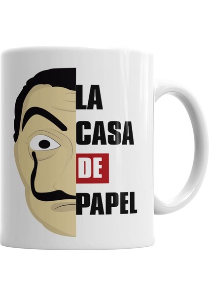 La Casa De Papel Salvador Dali Kupa Bardak Porselen