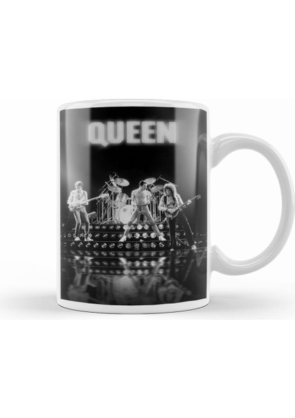 Queen Freddie Mercury 01 Kupa Bardak Porselen