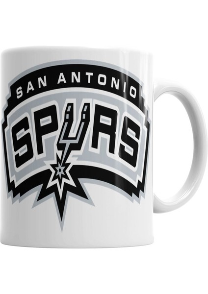 San Antonio Spurs Kupa Bardak Porselen