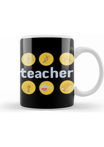 Teacher Gift Learning Inspire Science Student School Inspirational Kupa Bardak Porselen