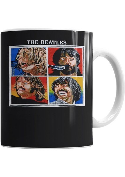 Let It Be Beatles Vintage 70S Kupa Bardak Porselen