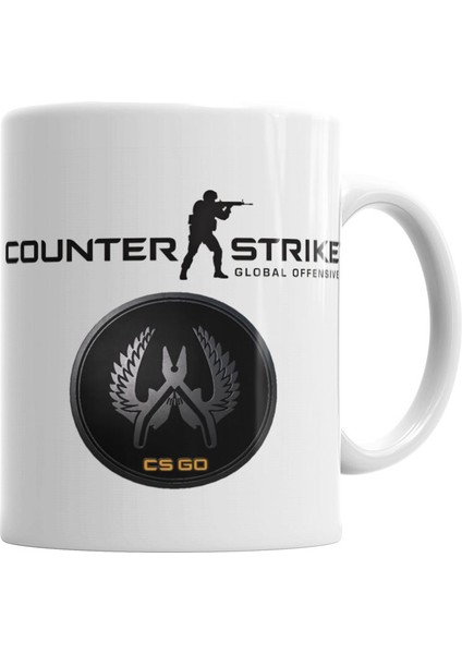 Counter Strike Cs Go Kupa Bardak Porselen