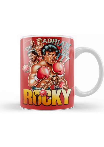 Rocky Adrian I Did It Kupa Bardak Porselen