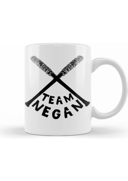 The Walking Dead Onesie Team Negan Kupa Bardak Porselen