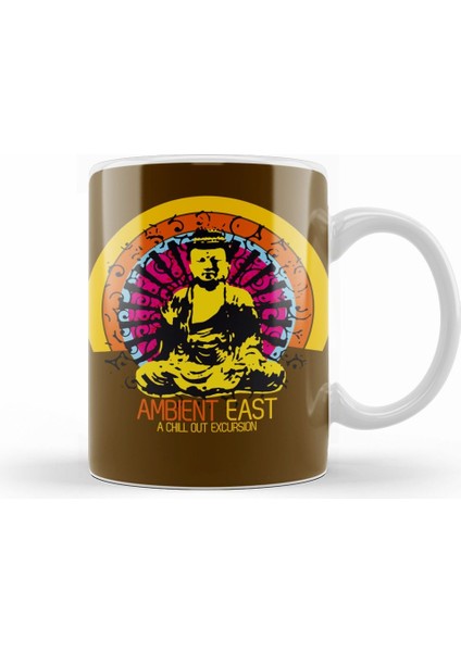 Buddha Kupa Bardak Porselen