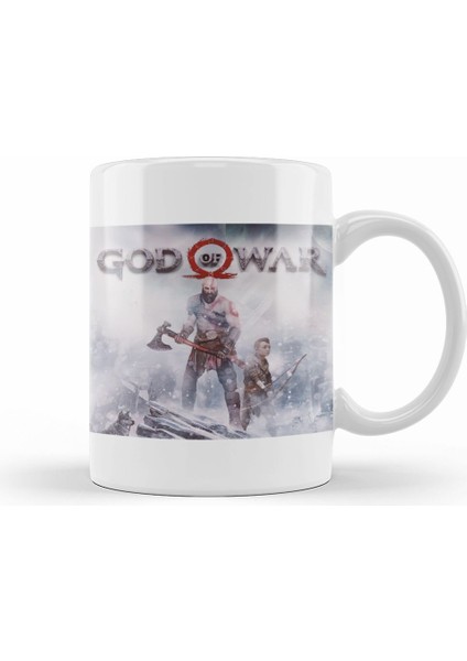 God Of War Kupa Bardak Porselen