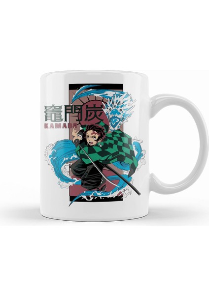 Anime Kitmesu No Yaiba Manga Kamado Kupa Bardak Porselen