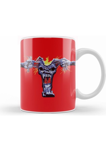 Iron Maiden Eddy Kupa Bardak Porselen