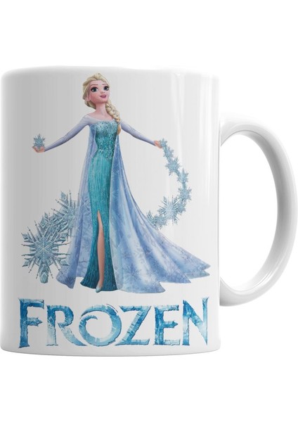 Frozen Elsa Kupa Bardak Porselen