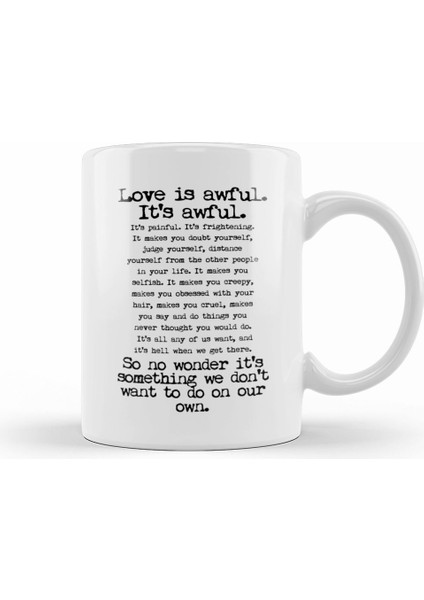 Fleabag Love Quote Fleabag Wedding Speech Kupa Bardak Porselen