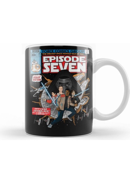 Star Wars Epısode Seven Kupa Bardak Porselen