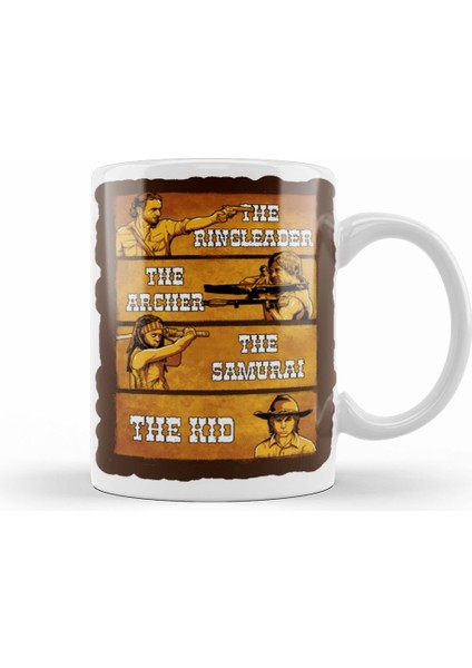 The Ringleader The Archer The Samurai Kupa Bardak Porselen