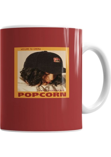 Popcorn Kupa Bardak Porselen